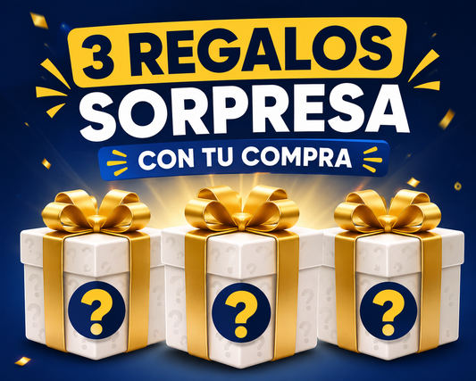 3 Regalos sorpresa