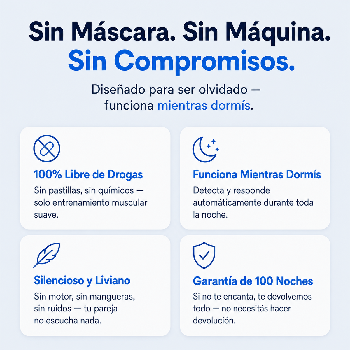 VITAX Pro™ — Elimina tu apnea de sueño y tus ronquidos