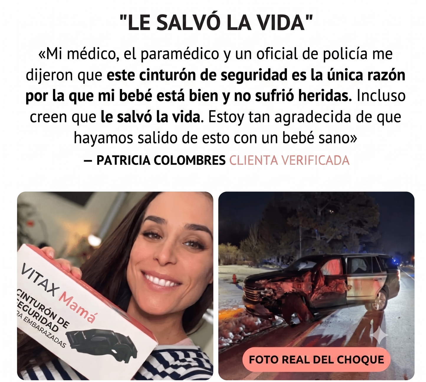 Vitax Mamá — Cinturón para embarazadas
